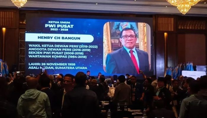 Hendry CH Bangun Terpilih Sebagai Ketua PWI Pusat Periode 2023-2028
