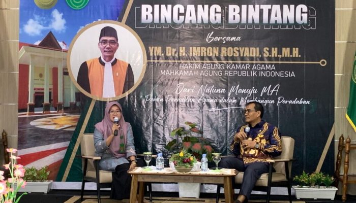 Inilah Bincang Bintang Sekda Natuna Bersama Hakim Agung Kamar Agama MA