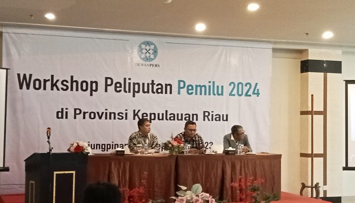 Ciptakan Pemilu Damai, Jurnalis Dibekali Workshop Peliputan Pemilu 2024