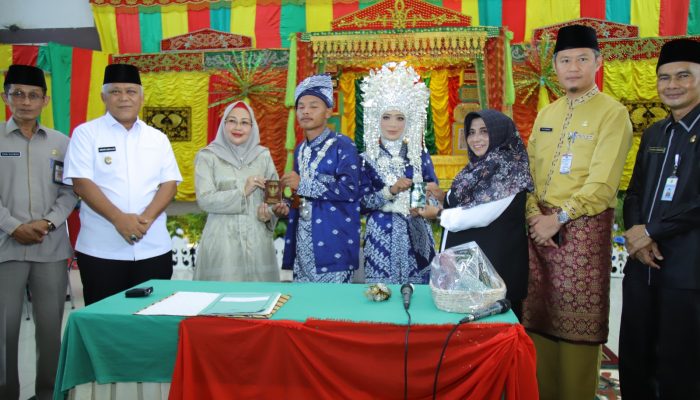 8 Pasang Pengantin Ikuti Nikah Massal Pemko Tanjungpinang