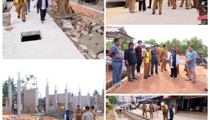 Wako Rahma Bersama Jajaran Tinjau Sejumlah Proyek Bersumber APBD 2023