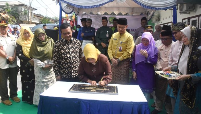 Diresmikan Wako Rahma, Kecamatan Tanjungpinang Barat Miliki Puskesmas Sendiri