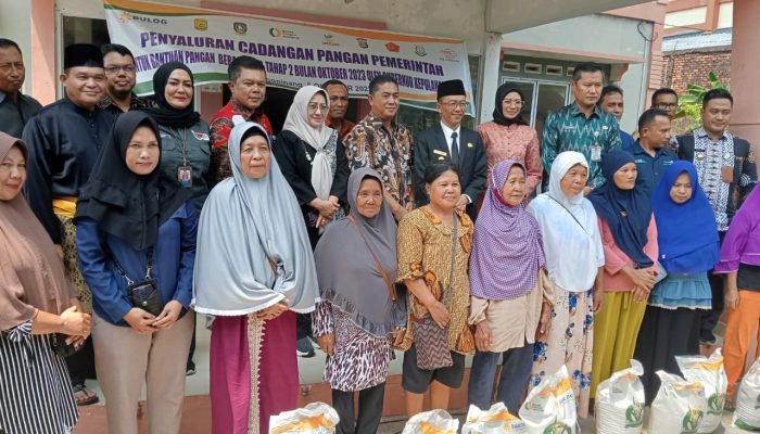 7.280 KPM Di Tanjungpinang Menerima Bantuan Beras, Per KPM 10 Kg