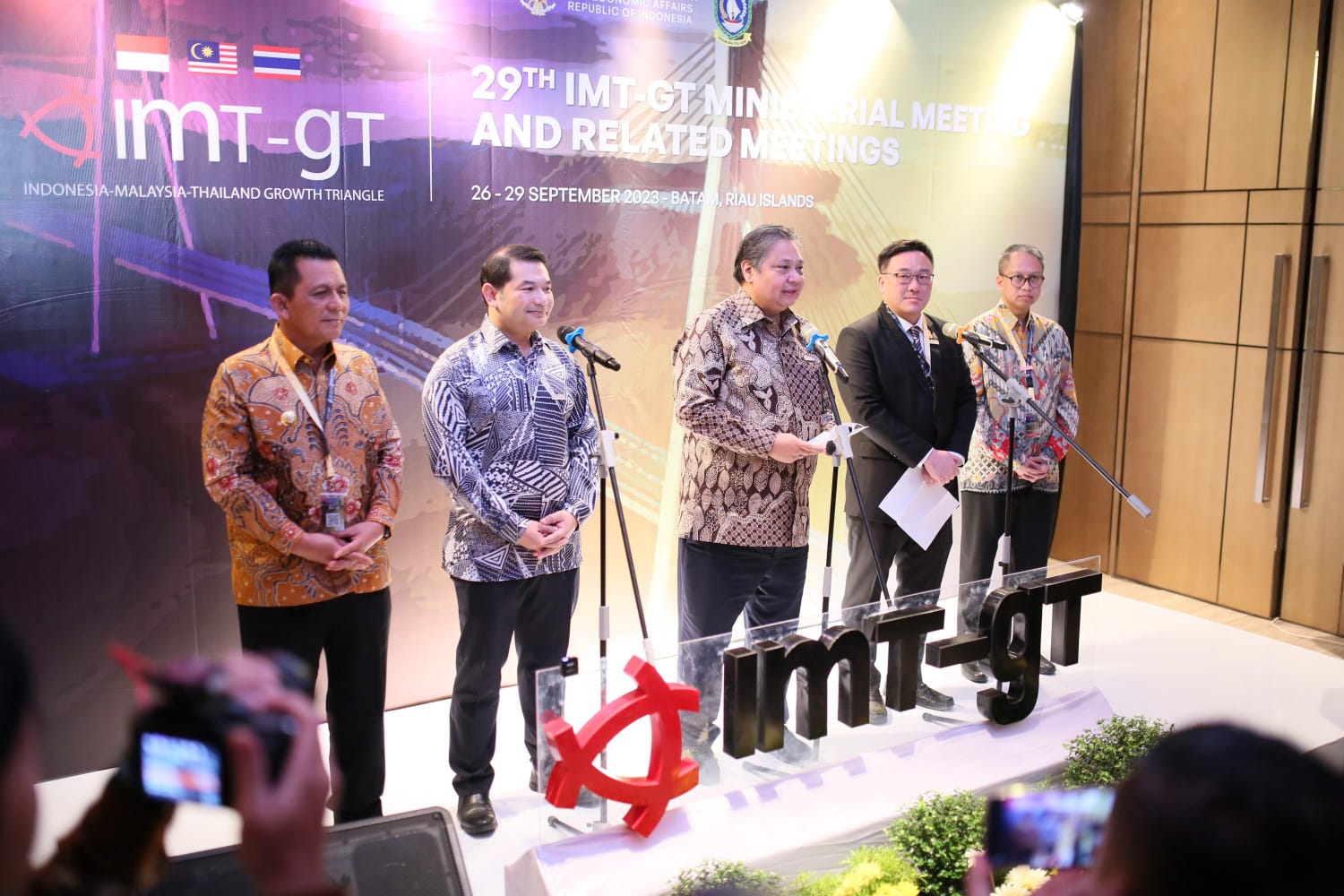 Kepri Sukses Menjadi Tuan Rumah Penyelenggaraan Pertemuan IMT-GT 2023