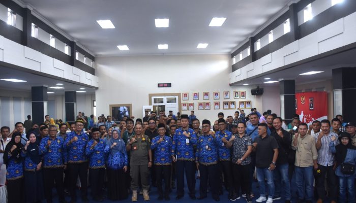 Perkuat Sinergitas, Pj Wako Ngopi Bareng Dengan Insan Pers 