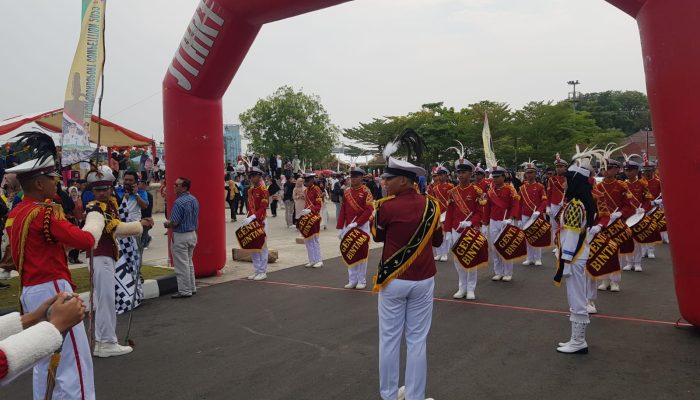 Festival Drumband Divisi Brass, Marching Band Gita Pratama Gemilang SMP 34 Batam Rebut Juara 1