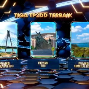 TP2DD Kepri Masuk 3 Terbaik Tingkat Provinsi Wilayah Sumatera