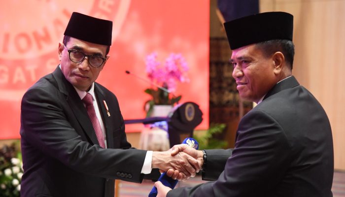 Menhub Lantik Marsdya TNI Kusworo Jabat Kabasarnas
