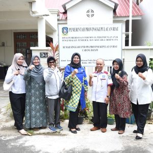 Dewi Ansar Kunjungi UPTD PPA Kepri Cabang Kota Batam