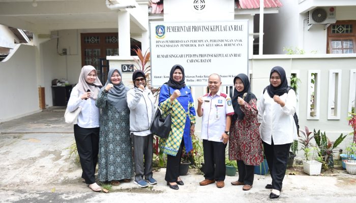 Dewi Ansar Kunjungi UPTD PPA Kepri Cabang Kota Batam