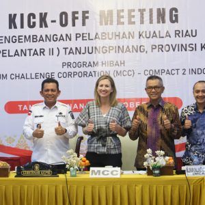 Kembangkan Pelabuhan Kuala Riau, Kepri Terima Hibah MCC Amerika Serikat Rp766,1 Miliar