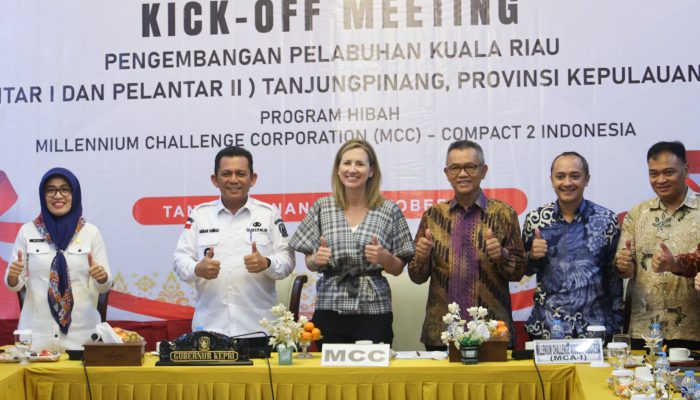 Kembangkan Pelabuhan Kuala Riau, Kepri Terima Hibah MCC Amerika Serikat Rp766,1 Miliar