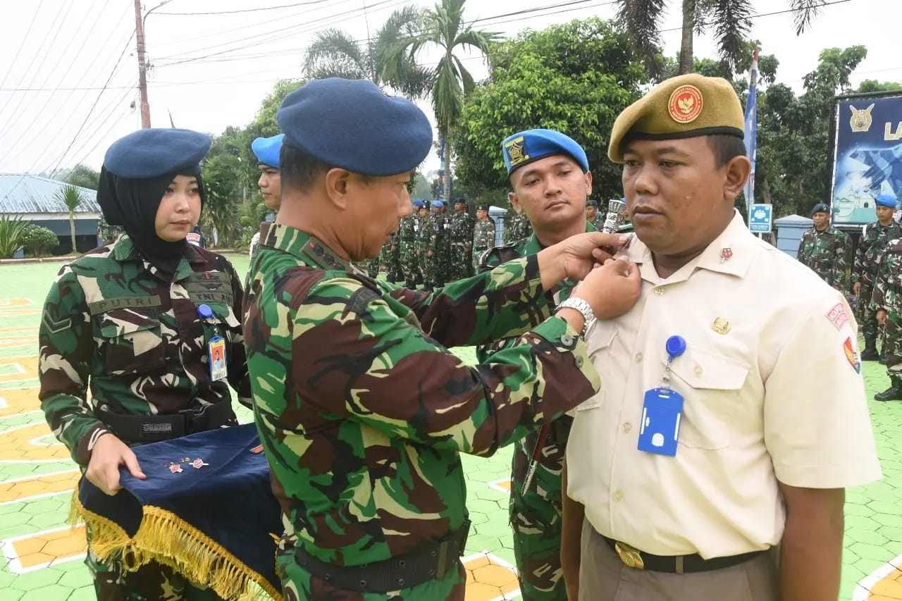 17 Personel Lanud RHF Tanjungpinang Naik Pangkat Periode 1 Oktober 2023