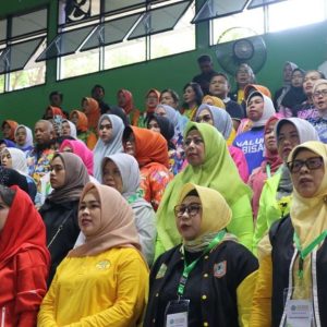 Porwasi Kepri Ikuti Lomba Nasional Senam Kreasi Piala Ibu Negara 2023