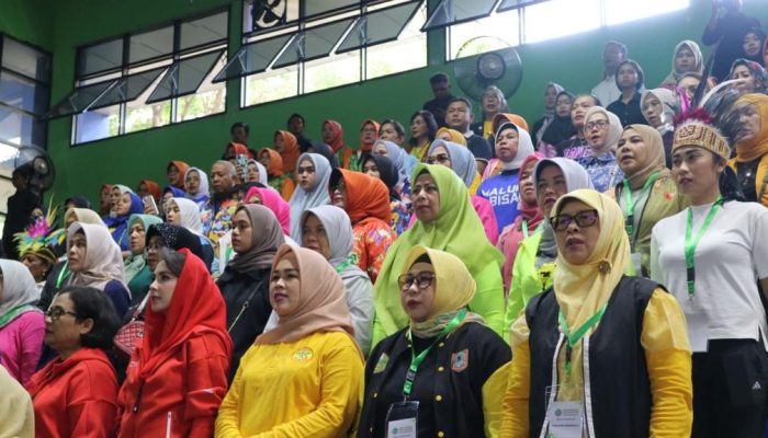 Porwasi Kepri Ikuti Lomba Nasional Senam Kreasi Piala Ibu Negara 2023