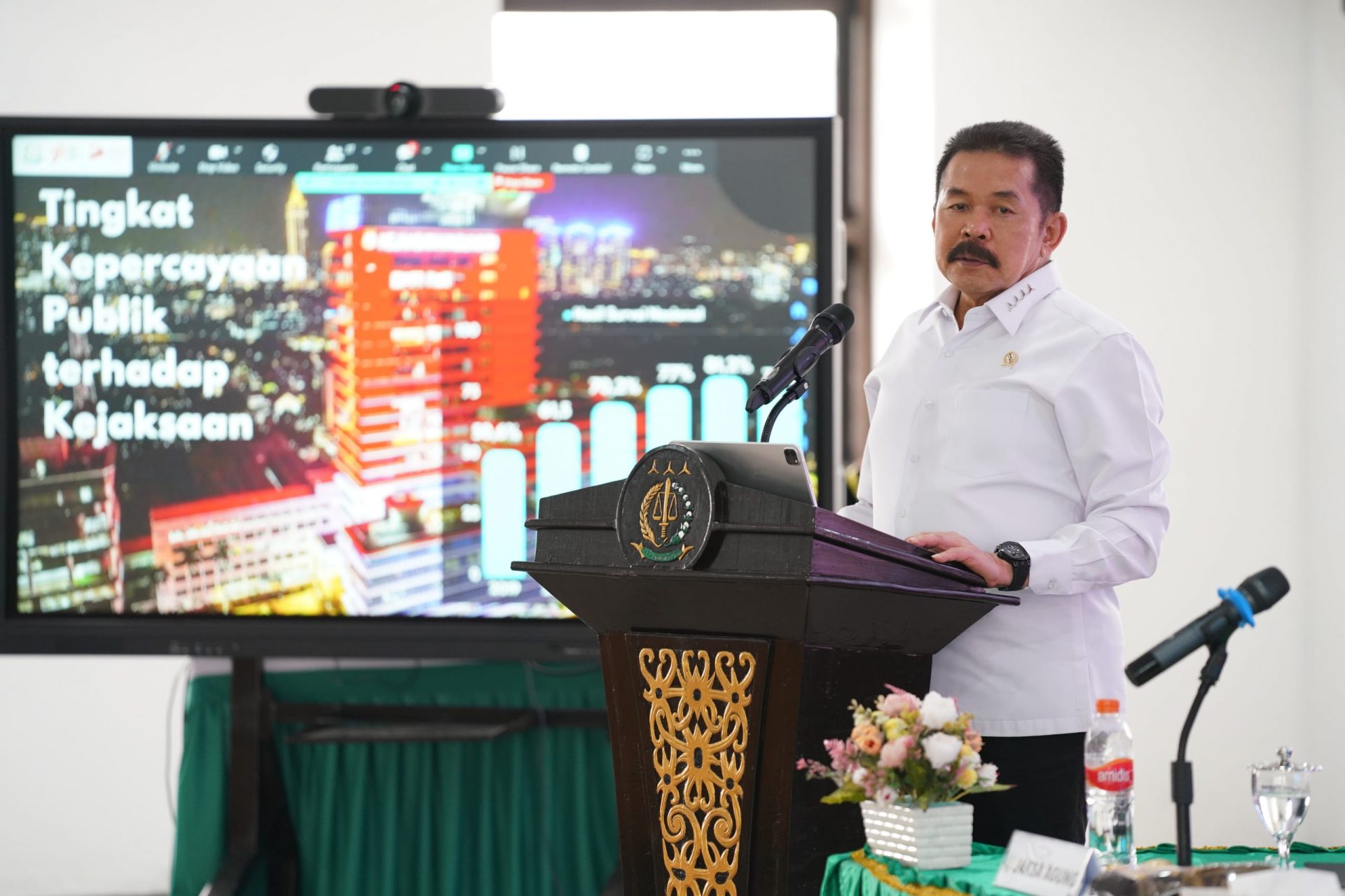 Persiapan Pemilu 2024, Jaksa Agung Kunker Di Kejati Kaltim Beri Arahan Untuk Jajaran