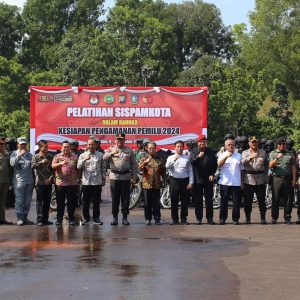 Kesiapan Pengamanan Pemilu, Polda Kepri Gelar Pelatihan Sistem Pengamanan Kota