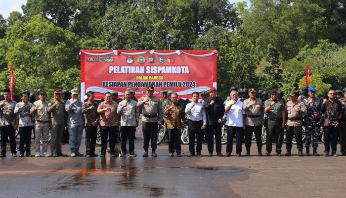 Kesiapan Pengamanan Pemilu, Polda Kepri Gelar Pelatihan Sistem Pengamanan Kota