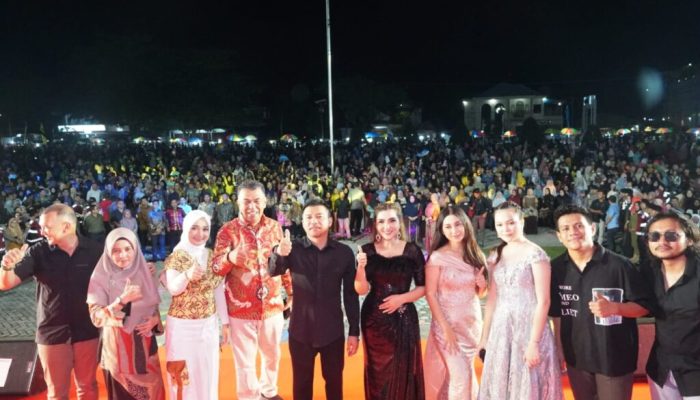 Anang-Ashanty Meriahkan HUT Kabupaten Natuna Ke-24 Tahun 2023