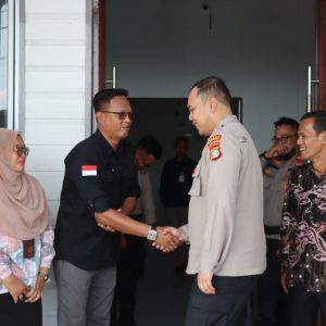 Kapolres Kepulauan Anambas Cek Gudang Logistik Pemilu KPU Ananbas