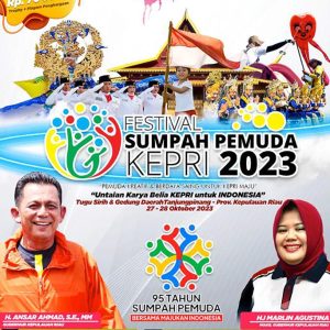 Semarak Festival Sumpah Pemuda Kepri 2023 di Pelataran Tugu Sirih Tanjungpinang
