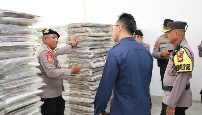 Jelang Pemilu 2024, Polresta Tanjungpinang Tingkatkan Pengamanan di Gudang Logistik KPU