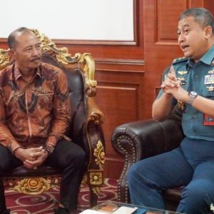 Sekdaprov Kepri Audiensi Dengan Kababinkum TNI Bahas Peningkatan Status Pengadilan Militer Kepri