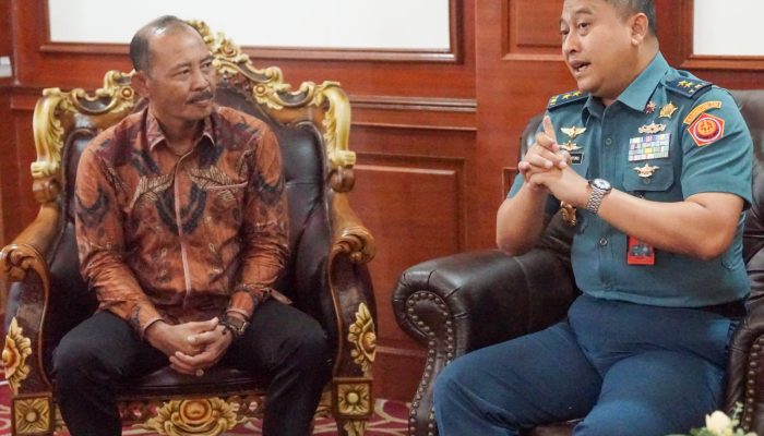 Sekdaprov Kepri Audiensi Dengan Kababinkum TNI Bahas Peningkatan Status Pengadilan Militer Kepri