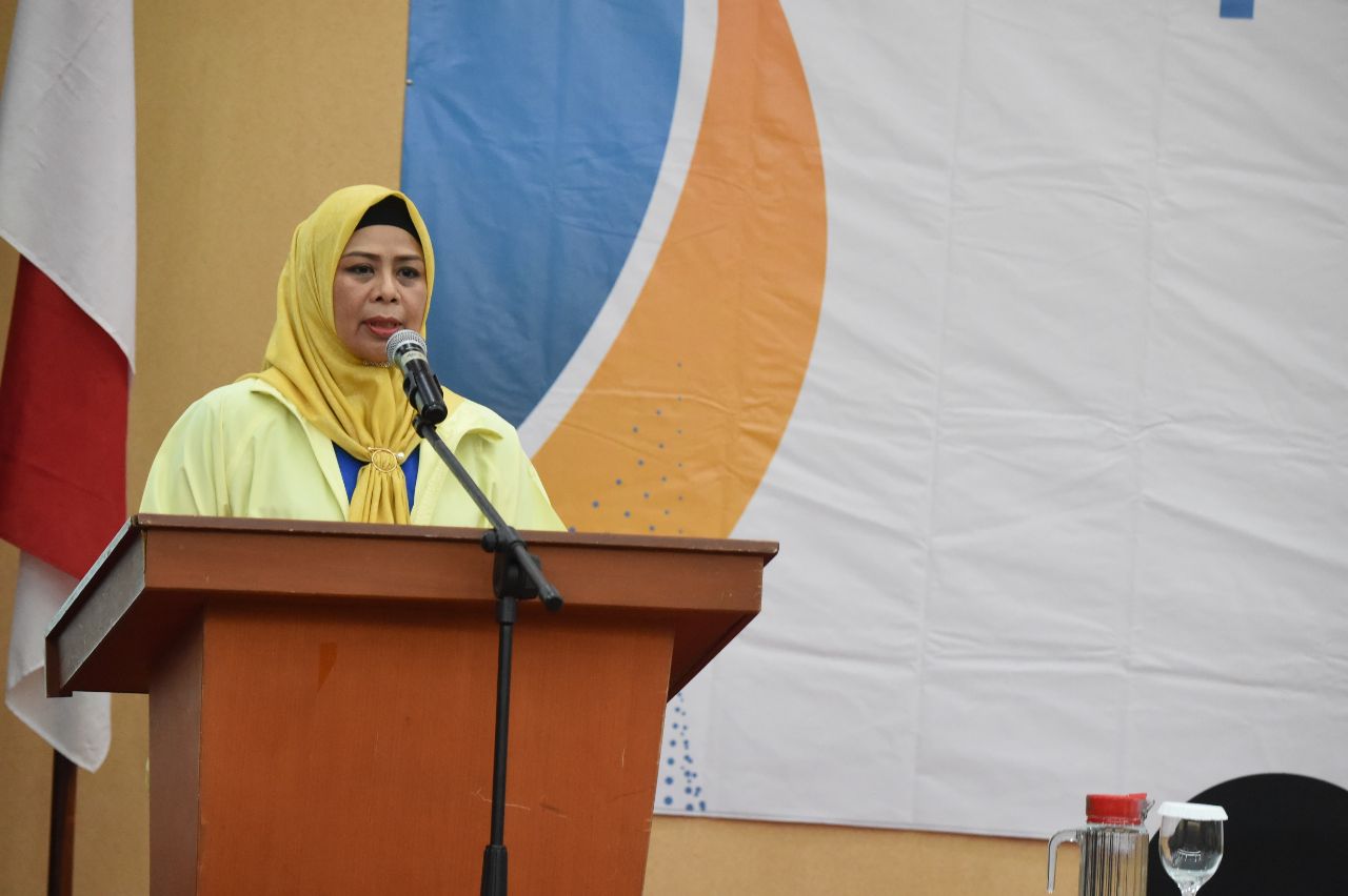 Dewi Ansar Buka Pelatihan Keluarga Tanggap Bencana Rumah Tangga