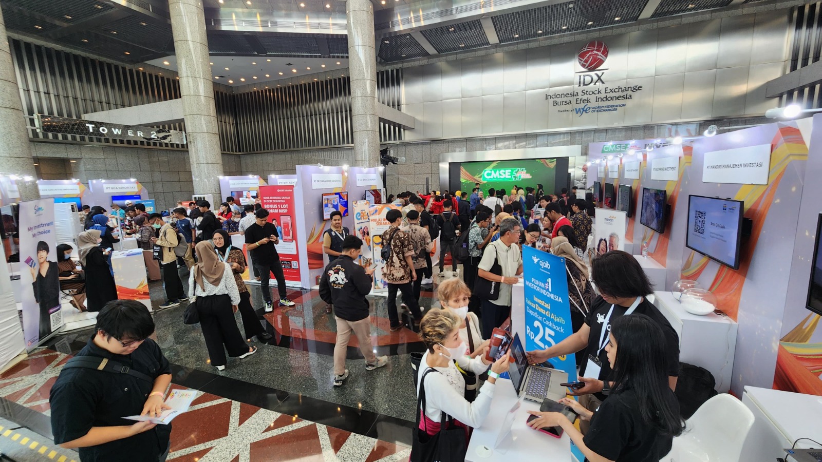 Penyelenggaraan CMSE 2023 “Aku Investor Saham” Diramaikan 17.446 Pengunjung