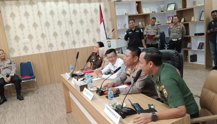 Pemilu 2024, Pj Wako : Pemko Dukung Kolaborasi Pengamanan TNI-Polri Dan Stakeholder 