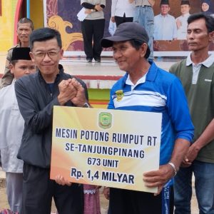 Dukung Kebersihan, Pemko Tanjungpinang Kucurkan Rp1,4 Miliar Untuk 673 Mesin Potong Rumput 