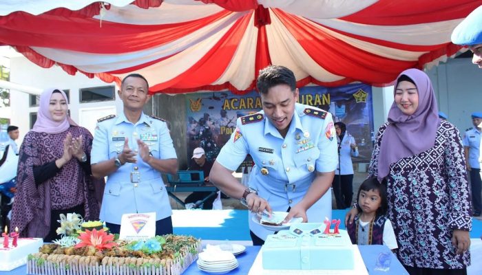 Satuan POM Lanud RHF Gelar Syukuran Hari Jadi POM TNI AU  Ke-77