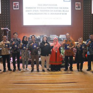 Wujudkan Tata Kelola Pemerintahan, BP Batam Gelar FGD Penyelenggaraan SPBE