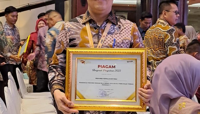Pemprov Kepri Raih Penghargaan ITKP Terbaik Ke-II Secara Nasional