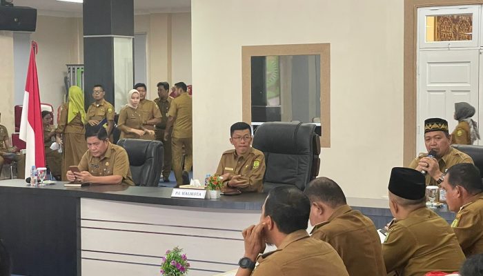 Pj Wako Minta OPD Segera Realisasikan Penyerapan Anggaran TA 2023