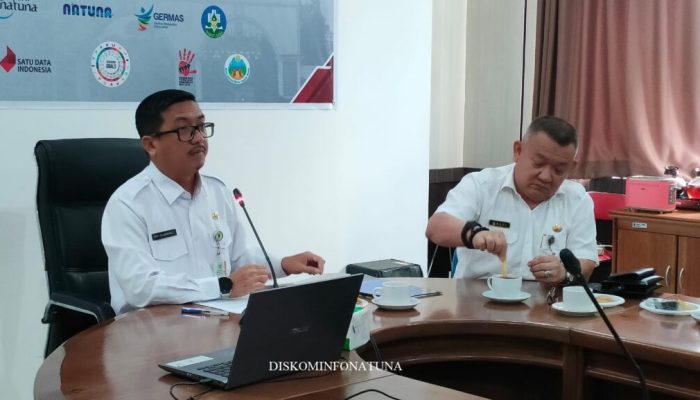 Sekda Boy Wijanarko Pimpin Sosialisasi Strategi Sanitasi Kabupaten Natuna Tahun 2023