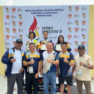 Hari Ke-4 Porwil Sumatera XI, Atlet Tim Renang Kepri Raih 3 Medali Emas