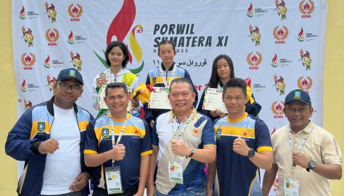 Hari Ke-4 Porwil Sumatera XI, Atlet Tim Renang Kepri Raih 3 Medali Emas