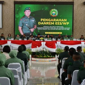 Jelang Pemilu 2024, Danrem 033/WP Berikan Arahan Netralitas TNI AD