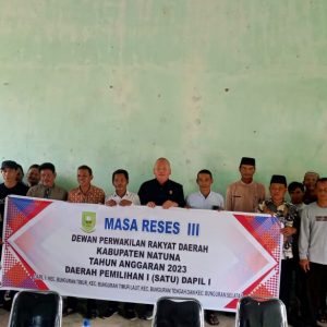 Eriandy Dan Surayanti Gelar Reses Persidangan III di Desa Cemage Selatan Natuna 
