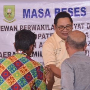 Persidangan III Tahun 2023, Ketua DPRD Natuna Serap Aspirasi di Desa Batu Gajah 