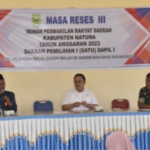Daeng Amhar Serap Aspirasi Warga Dapil Natuna I di Kelurahan Ranai Darat