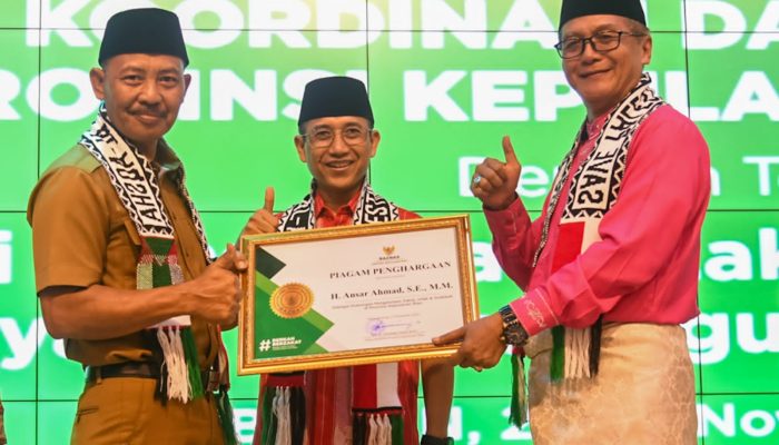 Rakorda BAZNAS KEPRI, Salurkan Infak Untuk Palestina Rp.3.022.821.885