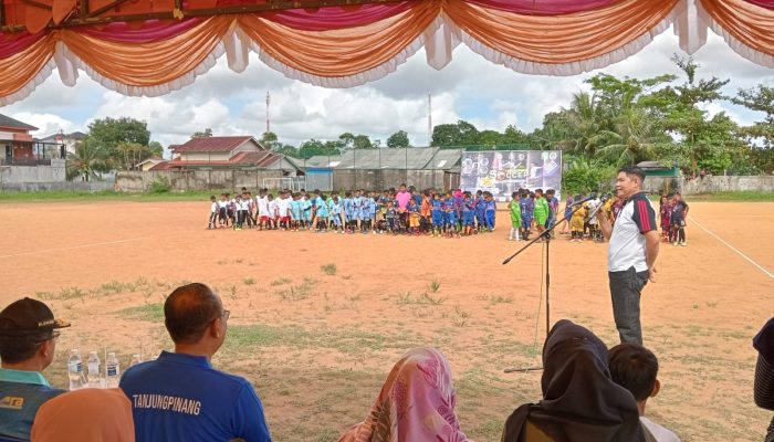 Dibuka Asisten 1, PSSI Tanjungpinang Gelar Turnamen Soccer Kelompok Usia 10 dan 12 Tahun