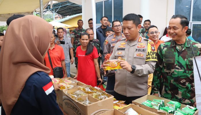 Antisipasi Pemilu, Kapolresta Pimpin Pengamanan GPM dan Peresmian Gedung Tanjak