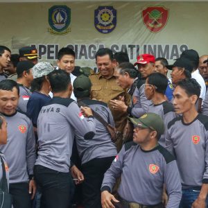 Apel Siaga Satlinmas, Gubernur Ansar : Sambut Pemilu 2024 Dengan Semangat Solidaritas