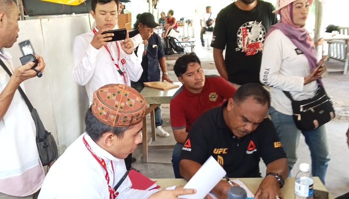 Pengukuran Lahan Sengketa, Aparat Pemerintah Bersitegang Tanda Tangani Berita Acara