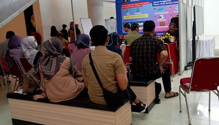Pembuatan Paspor di Asparnas Kepri Fest Diminati Pengunjung, Kuota Penuh Setiap Hari