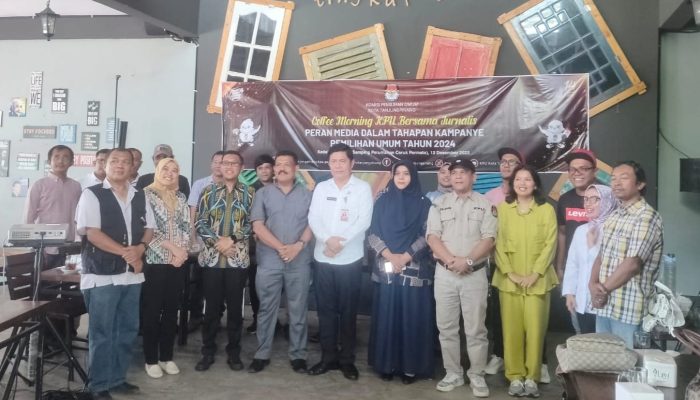 Asisten I Setdako Tanjungpinang Ajak Media Sukseskan Pemilu 2024
